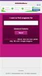 Mobile Screenshot of anagramator.com